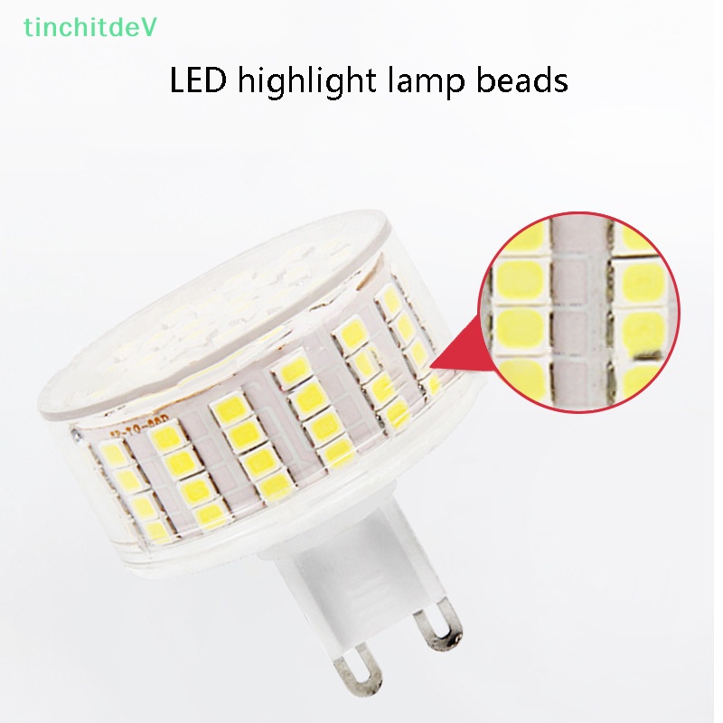 [TinchitdeV] Bóng Đèn LED E14 G9 AC220V 9W SMD2835