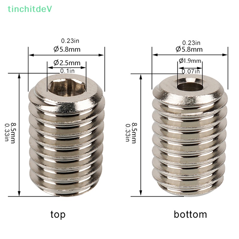 1 Đầu Nối Chuyển Đổi V6 Núi Lửa CHT Bằng Đồng Chất Lượng Cao