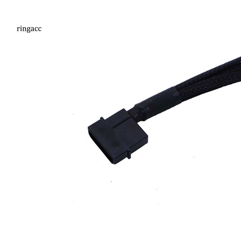 Dây Cáp Nối Dài Chuyển Đổi Nguồn Quạt Tản Nhiệt IDE Molex 4Pin Sang 4 3 / 4Pin Cho Máy Tính