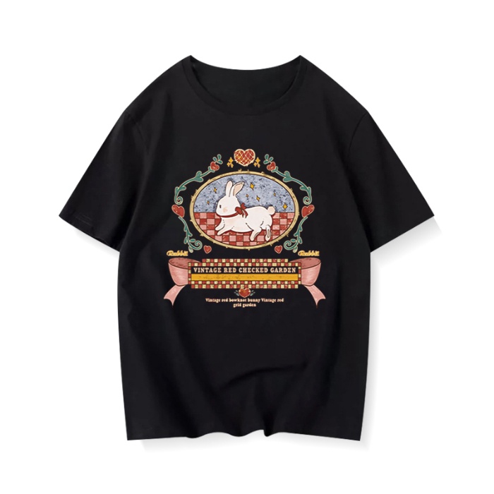 NRVP Áo Thun 100% Cotton Tay Ngắn Phong Cách Hàn Quốc Mới