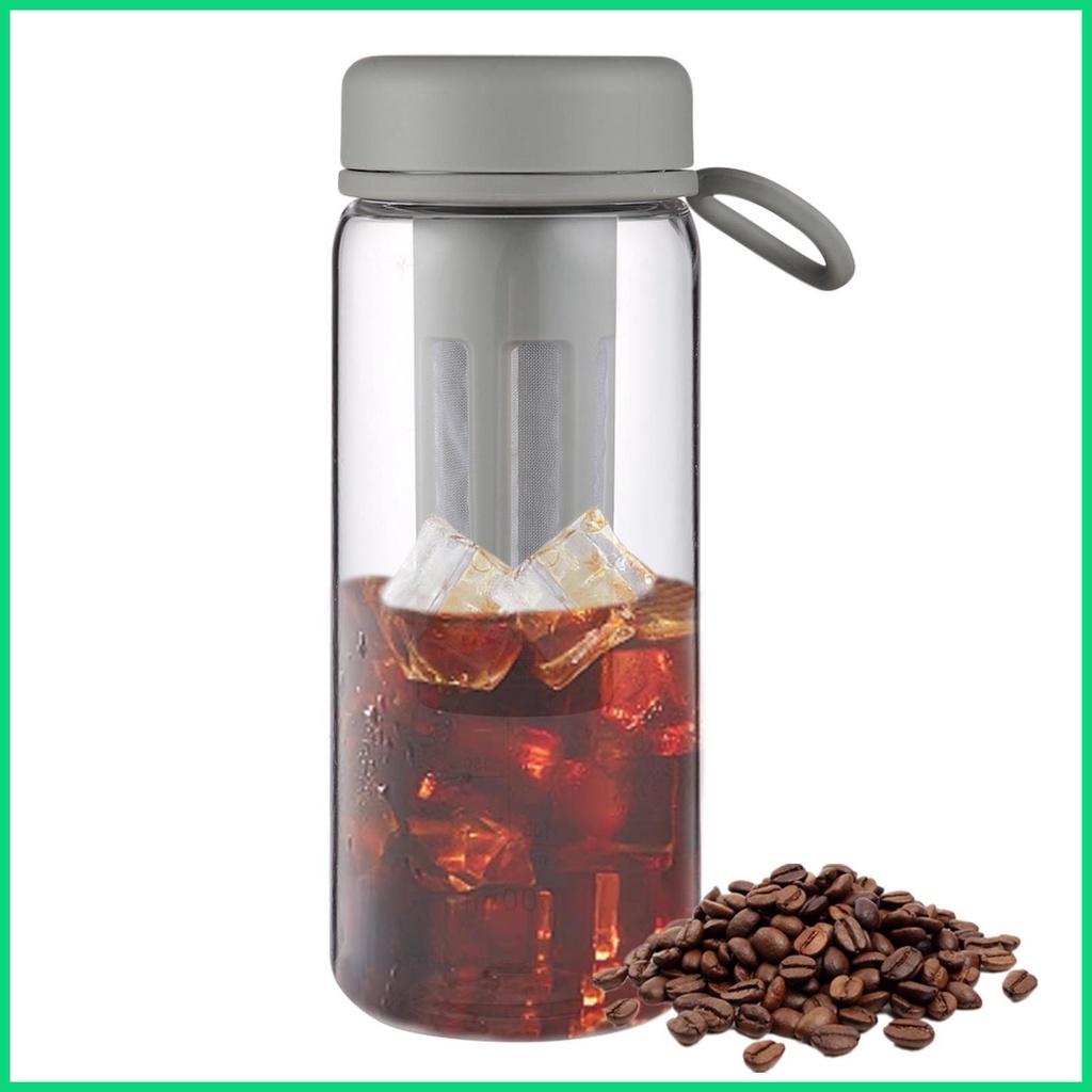 Bình Đựng Nước Lạnh Chống Rò Rỉ Có Thang Đo Cho Nhà Bếp / Tập Gym / Leo Núi