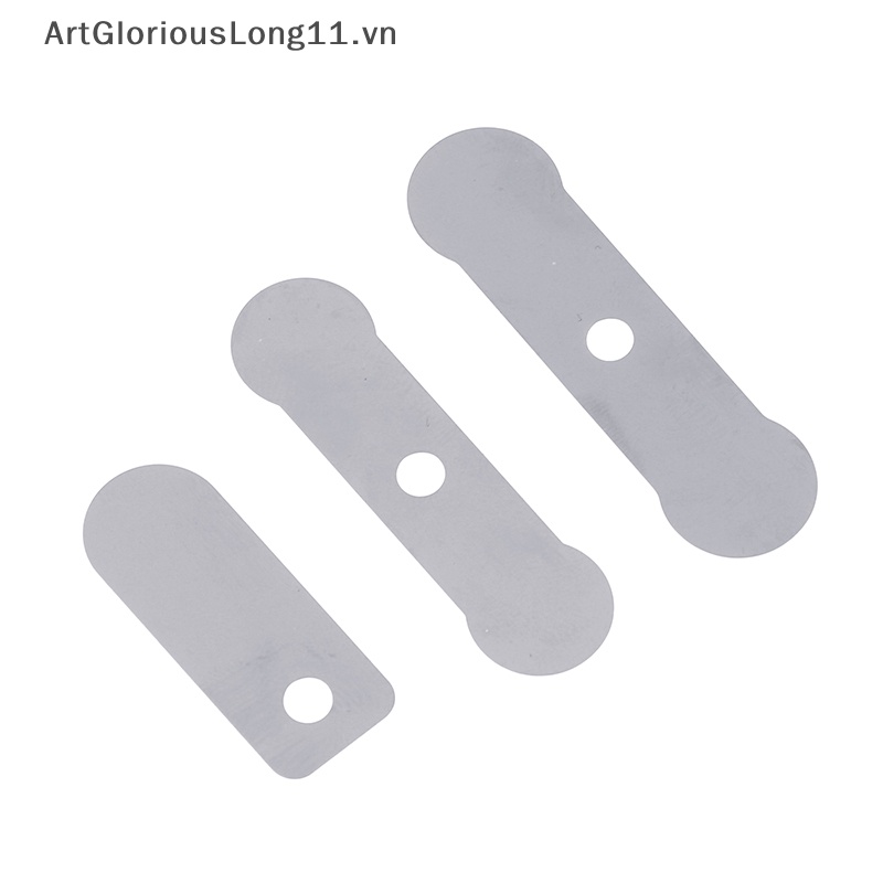 Set 10 Tấm Van Khí Hoặc Tấm Nhôm Màu Bạc