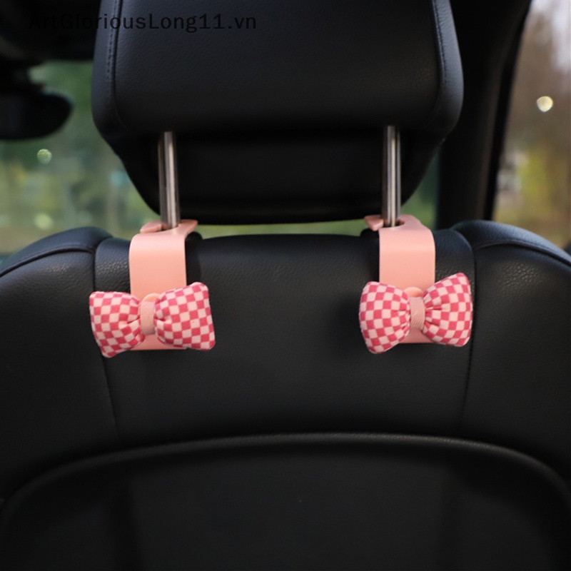 Móc Treo Đồ Gắn Sau Ghế Xe Hơi Hình Nơ / Hoa Hướng Dương Dễ Thương Thông Dụng