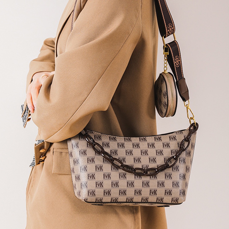 Túi Đeo Vai Hình Vuông Cỡ Nhỏ In Họa Tiết Kiểu Cổ Điển Thời Trang Cho Nữ