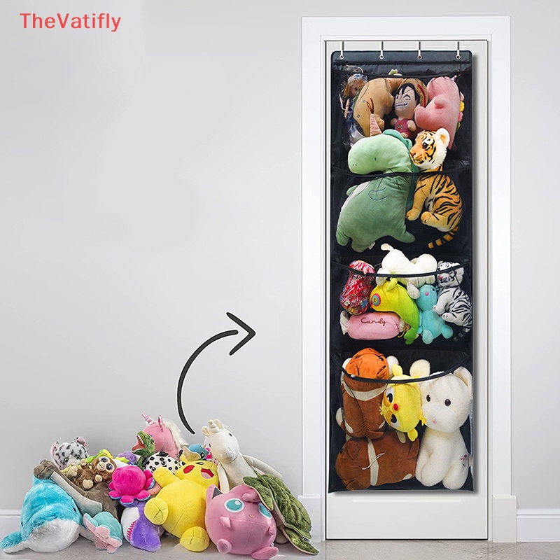 [Thevalifly] Túi Treo 4 Tầng Đựng Đồ Chơi Trẻ Em
