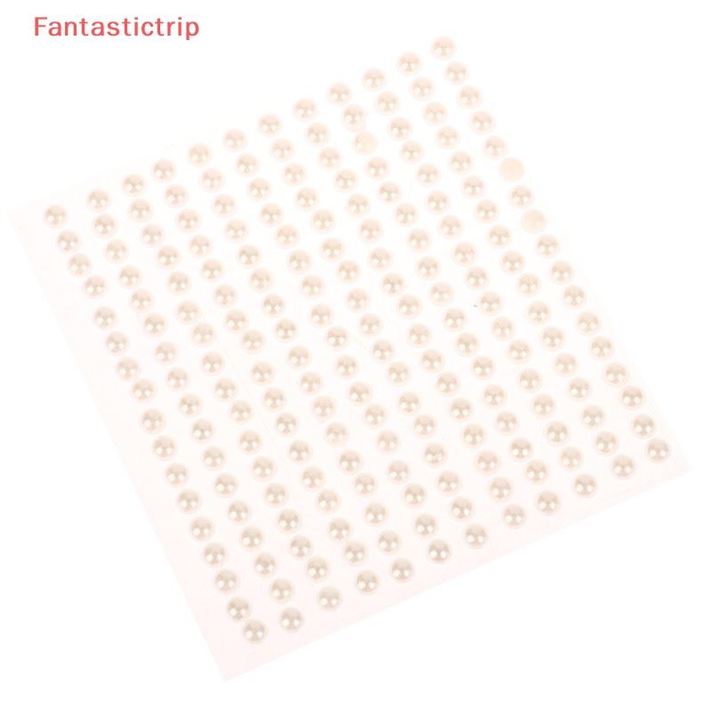 [Fantastictrip] Đá Giả Ngọc Trai Tự Dính Kích Thước 3 / 4 / 5 / 6mm