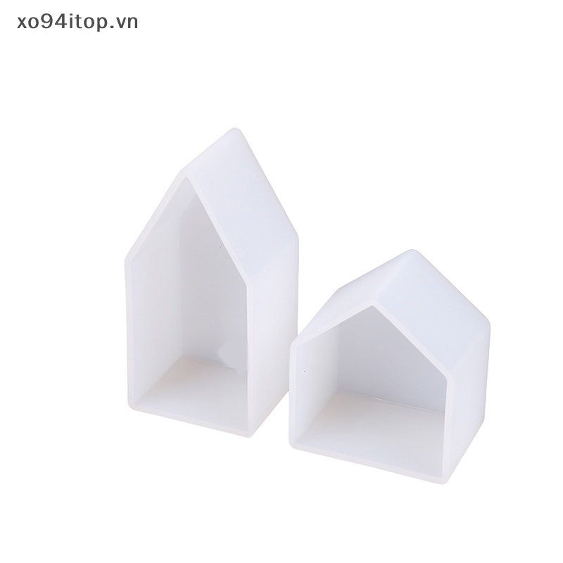 Xoitop Khuôn Silicon Hình Ngôi Nhà Nhỏ Đơn Giản Sáng Tạo Và Đơn Giản Làm Đèn Ngủ Trang Trí Nhà Cửa DIY VN