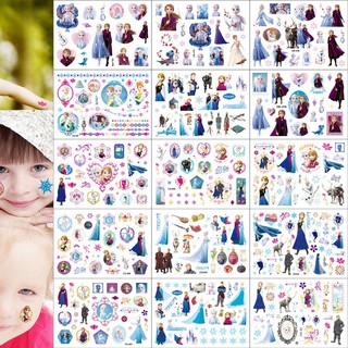 Hình Xăm Dán Hình Công Chúa Anna Elsa Xinh Xắn Cho Bé