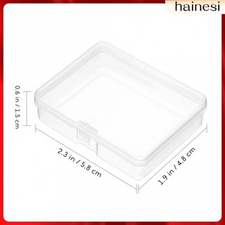 💖💕Clear Container Small Storage Box Mini Plastic Boxes 24 Pcs