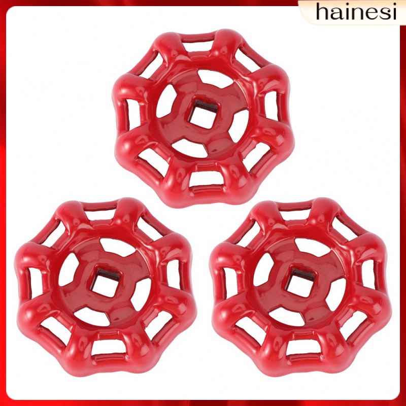 Bộ 3 Van Cổng Vòi Nước Hình Tròn Bằng Kim Loại Thay Thế Chuyên Dụng