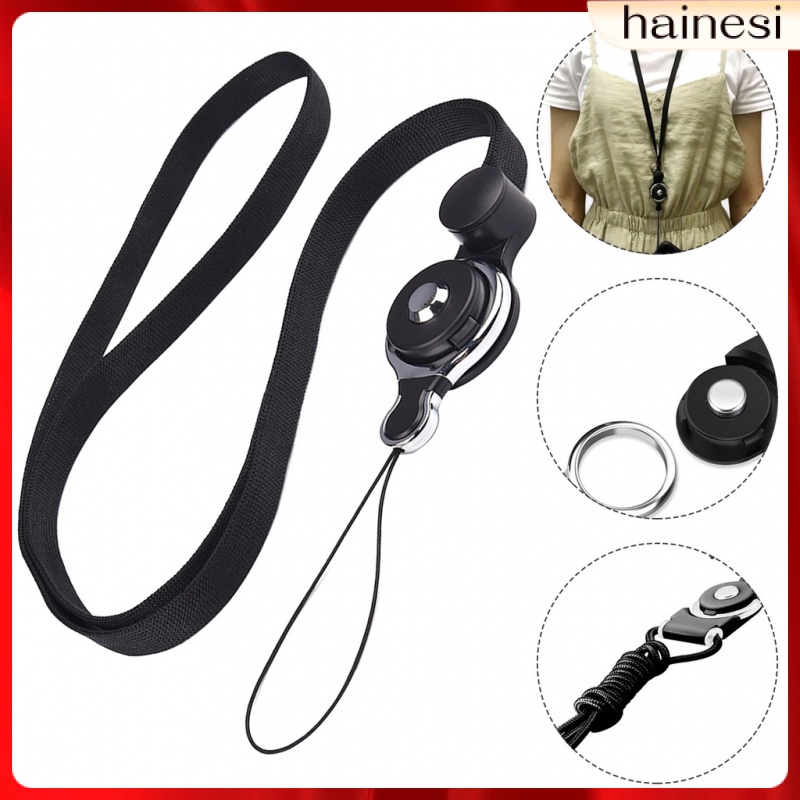 Dây Đeo Điện Thoại / Chìa Khóa Thiết Kế Đơn Giản Tiện Dụng Cho Nam Và Nữ