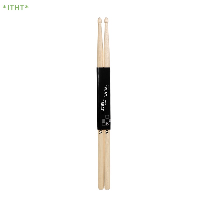 Bộ 12 Cặp Trống 7A Bằng Gỗ Phong Cổ Điển Dành Cho Trẻ Em Mới Tập Chơi