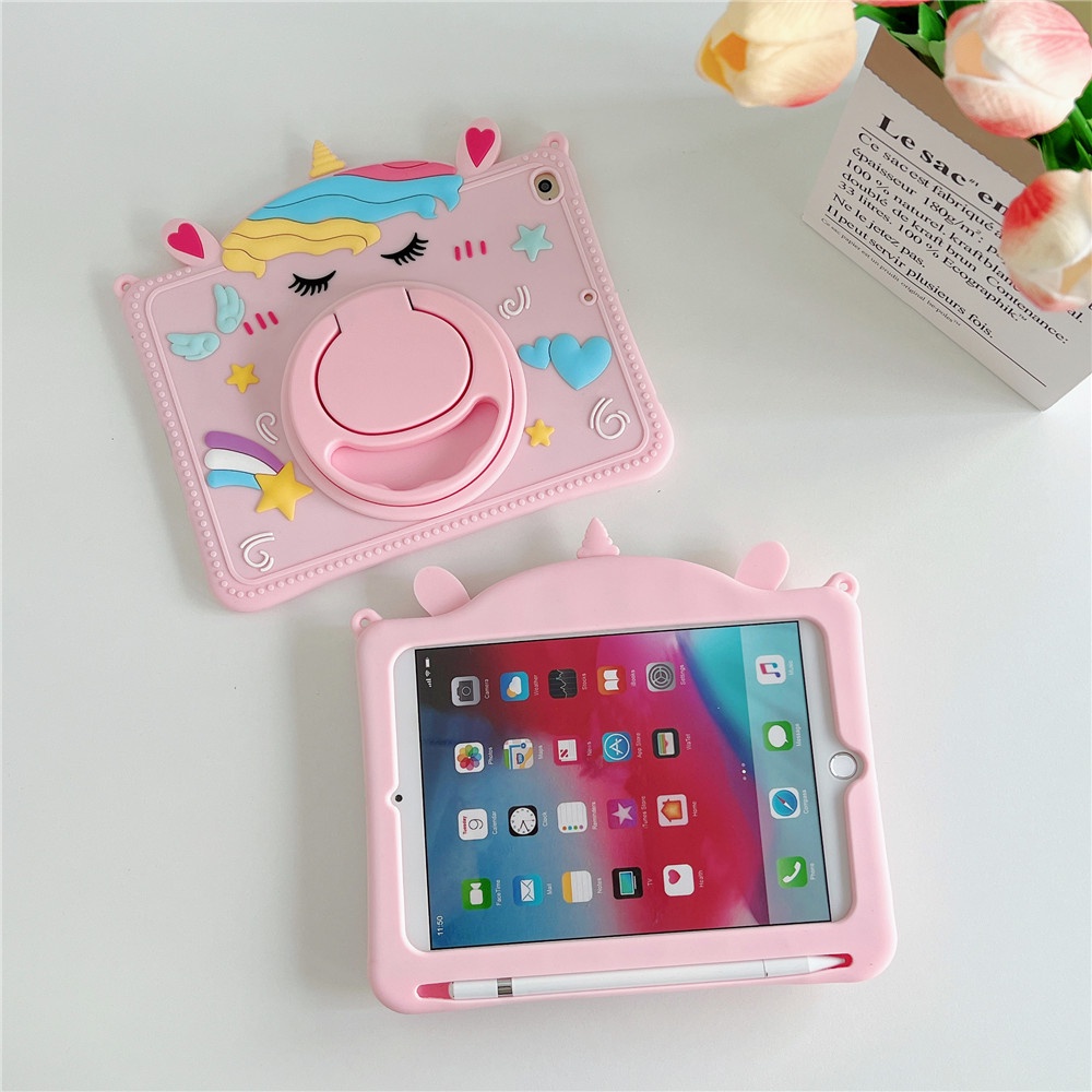 Ốp Mềm Họa Tiết Hoạt Hình Cho Samsung Galaxy Tab A7 / 8 / 6 Lite 8.0 "8.7" 10.1 "10.4" 10.5 "SM-P610 SM-T510 SM-T500 SM-T220 SM-T290 SM-X200
