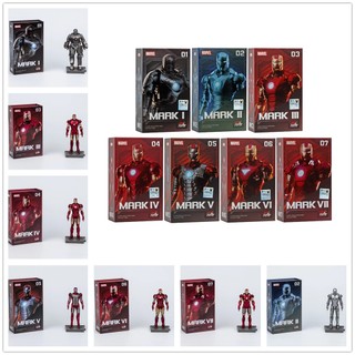 Mô hình nhân vật iron man mark 1, mark 2, mark 3-mark 7