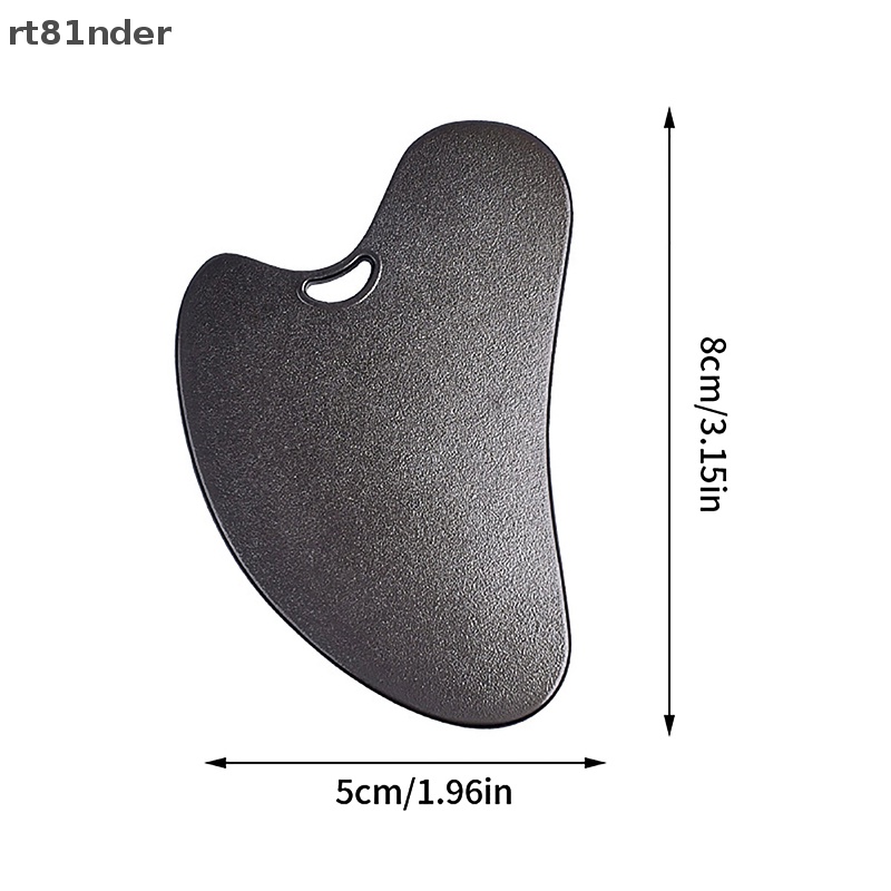 1 Dụng Cụ Mát Xa Gua Sha Bằng Kim Loại Chất Lượng Cao