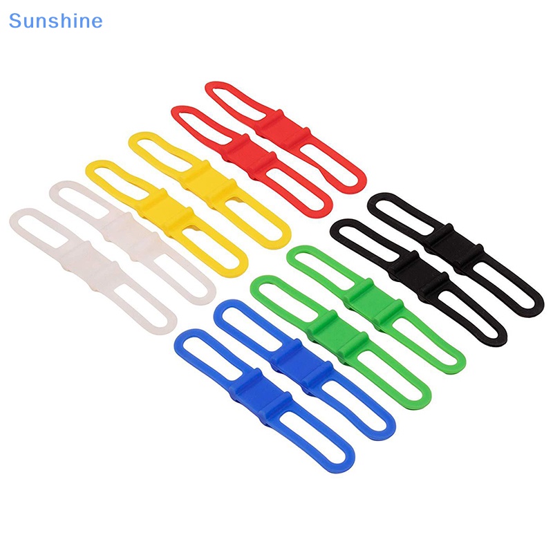 Dây Buộc Đèn Bằng Silicon Cho Xe Đạp