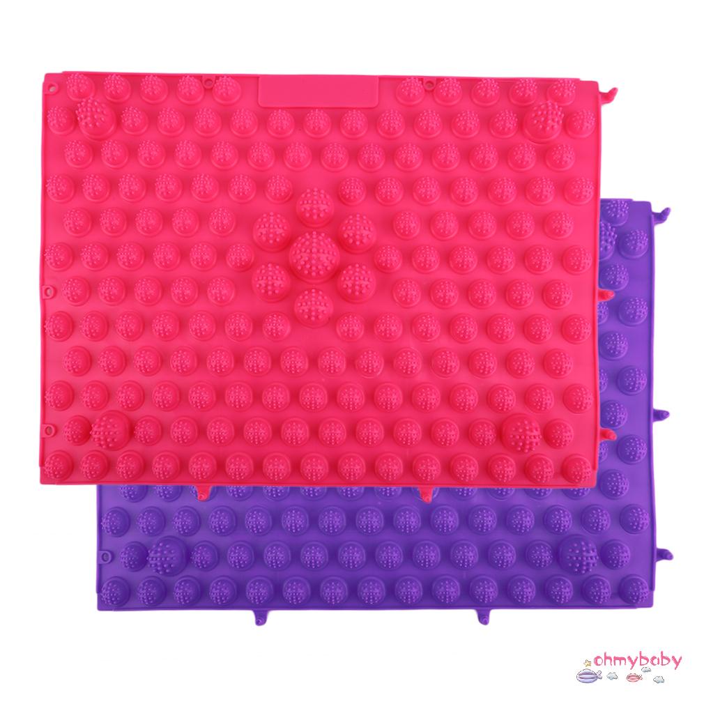 [OMB] Phong Cách Hàn Quốc Chân Massage TPE Hiện Đại Bấm Huyệt Thảm Giảm Mệt Mỏi Thúc Đẩy Lưu Thông [Z/12]