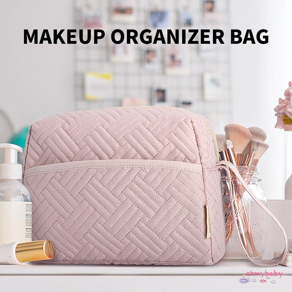 [InStock] Túi đựng mỹ phẩm đồ trang nhã xách tay nữ du lịch Mỹ điểm không thấm nước Cọ son môi [Z/8]