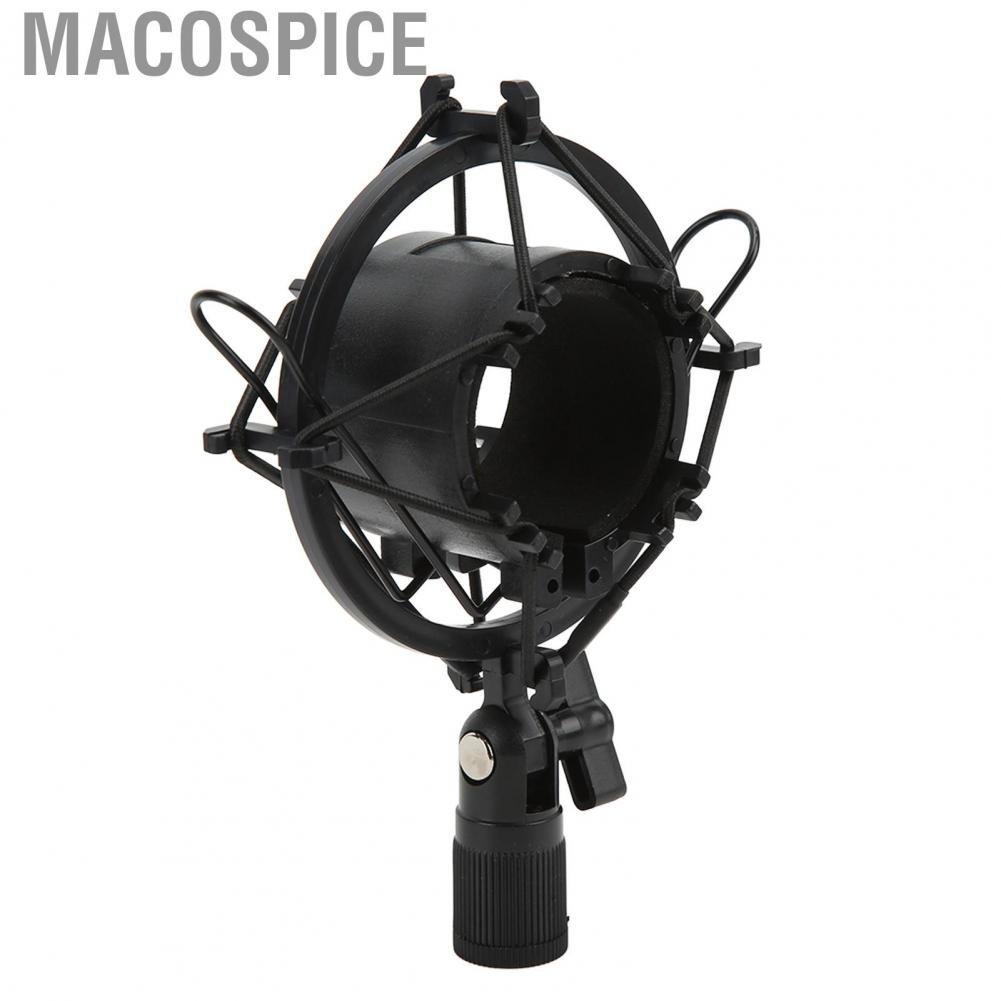 Macospice Microphone Shock Mount Holder Mic  47‑57mm For Recording ZIN