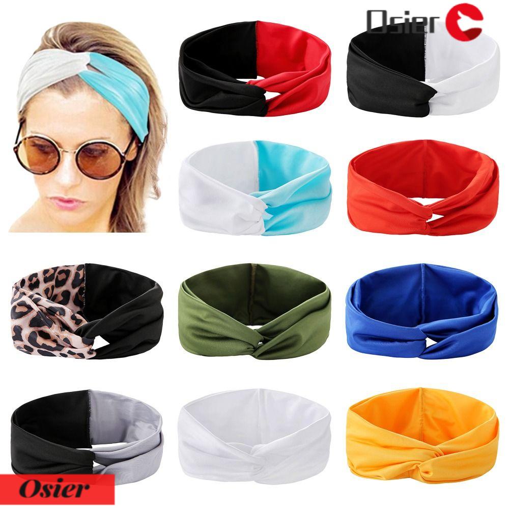 Set 1 Băng Đô Cài Tóc Chạy Bộ / Tập Yoga Chất Lượng Cao Cho Nam Nữ