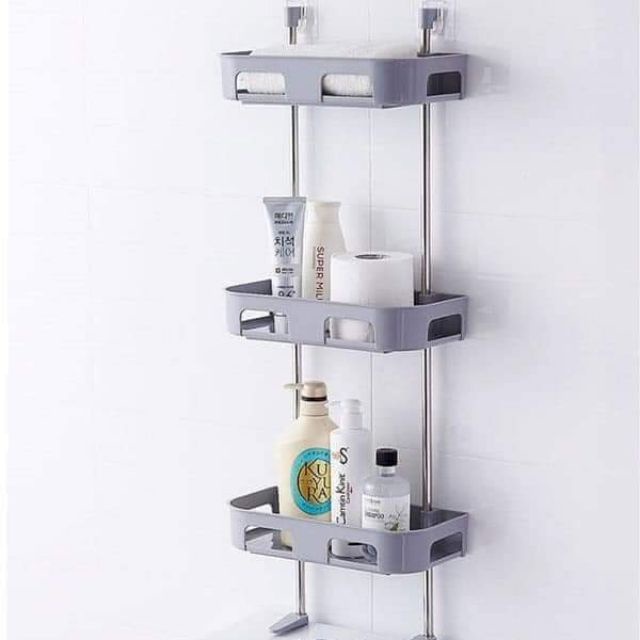 Kệ nhựa 3 tầng để phòng tắm | BigBuy360 - bigbuy360.vn