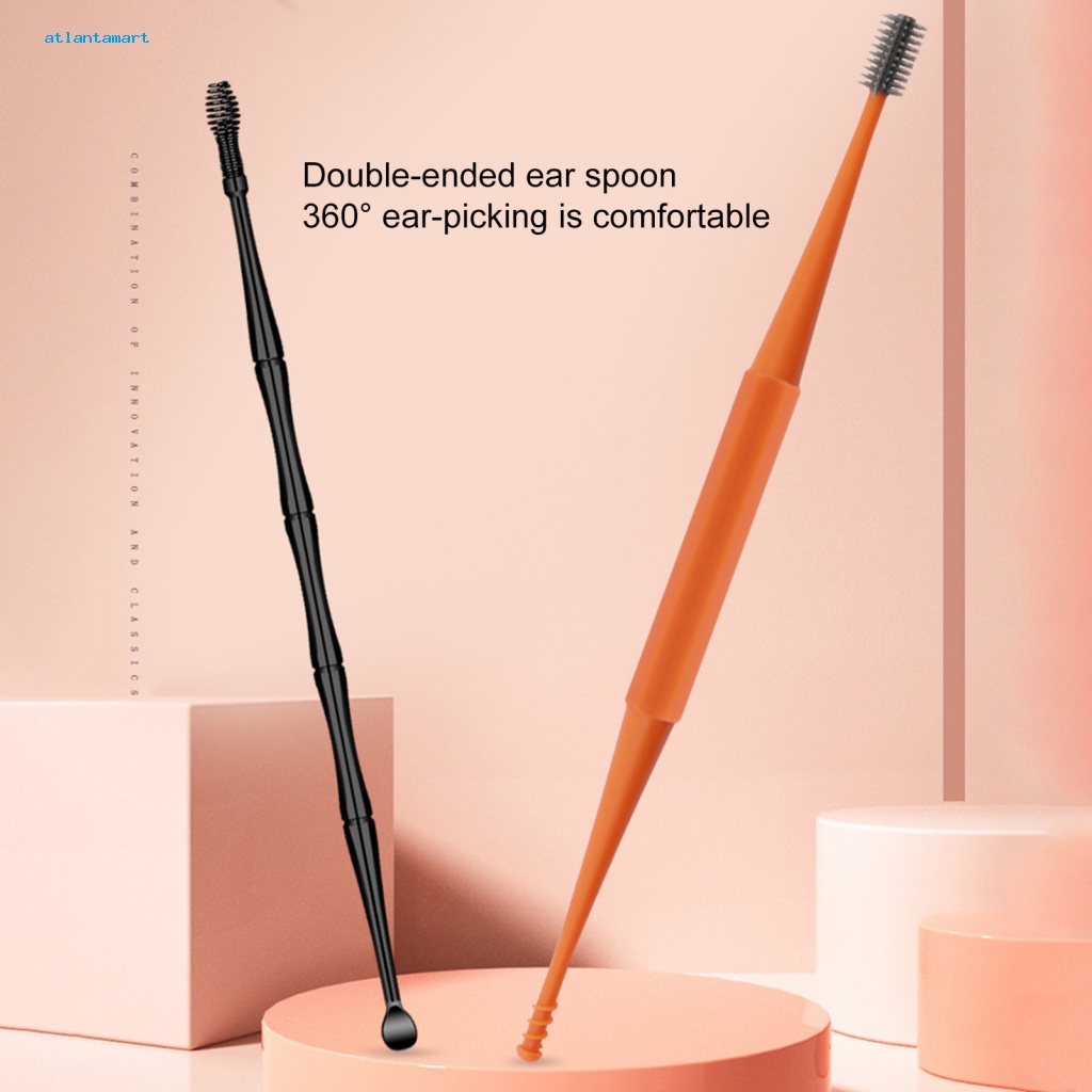 Túi Đựng Đồ Dùng Cao Cấp Tiện Dụng| 1 Bộ Dụng Cụ Lấy Ráy Tai Xoay 360 Độ Kèm Túi Đựng Tiện Lợi