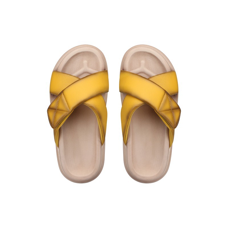 Duoya Dép Sandal Đế Dày Thời Trang Mùa Hè Dễ Phối Đồ Cho Nữ