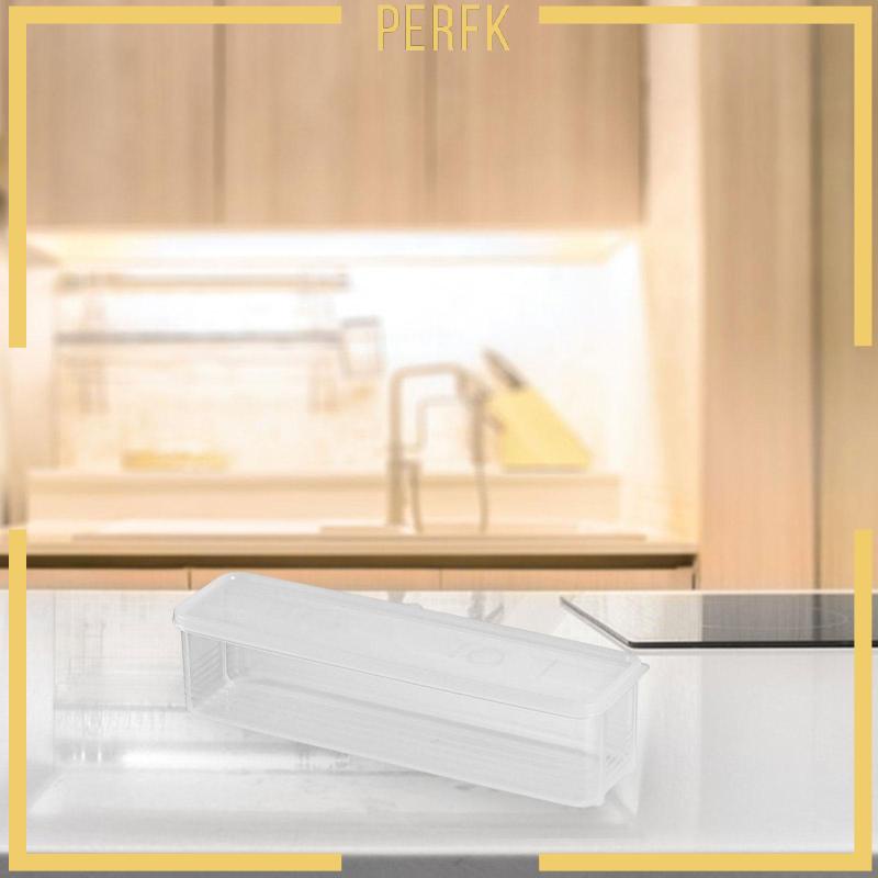 Hộp Đựng Trứng / Pasta Trong Suốt Có Nắp Cho Ngăn Kéo