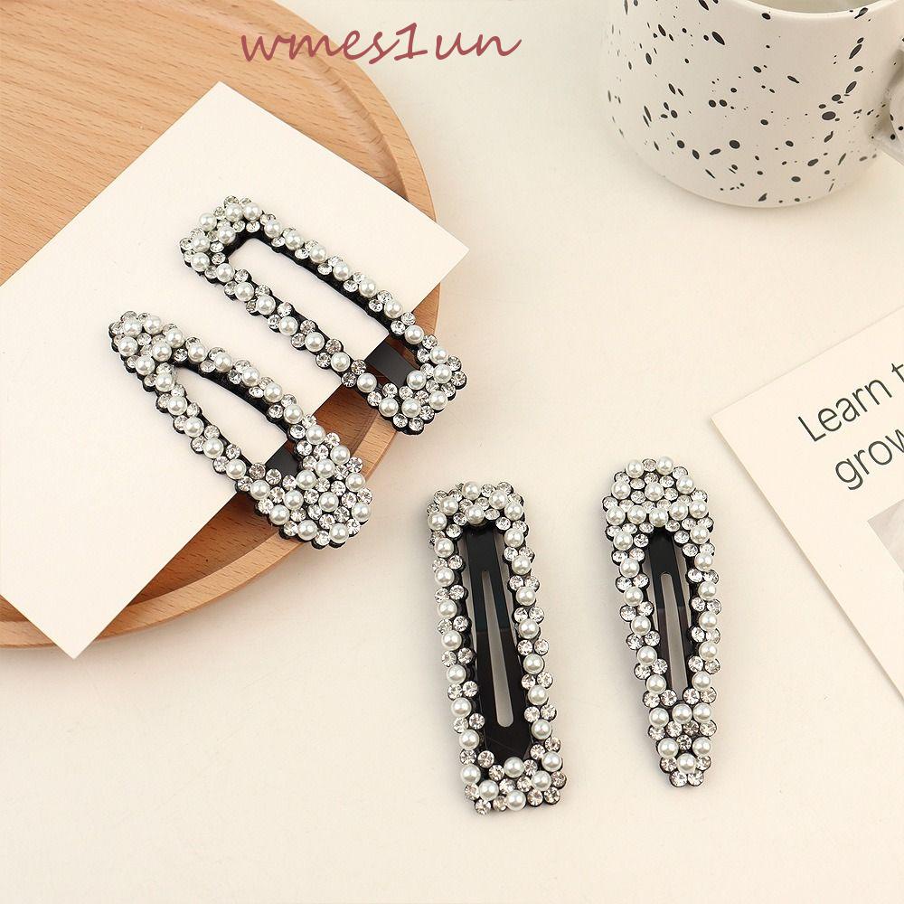 Kẹp Tóc Bên Hông Họa Tiết Ngôi Sao Hình Học Sang Trọng Ngọt Ngào WMES15H