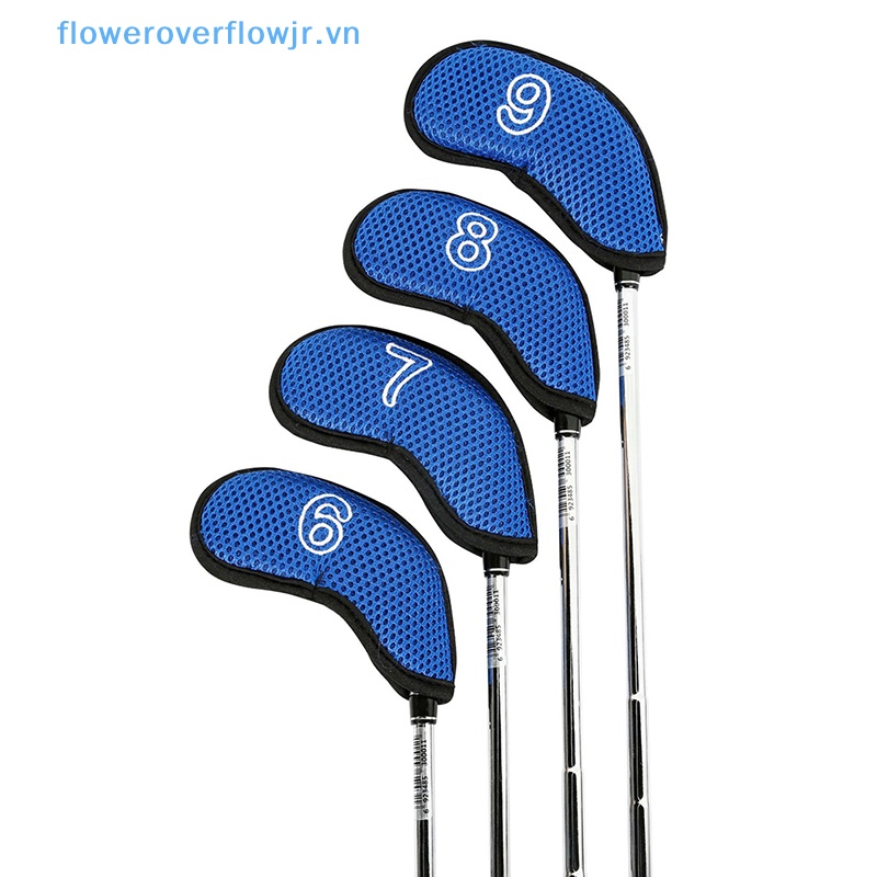 Bộ 10 Vỏ Bọc Bảo Vệ Đầu Gậy Đánh Golf Chuyên Dụng