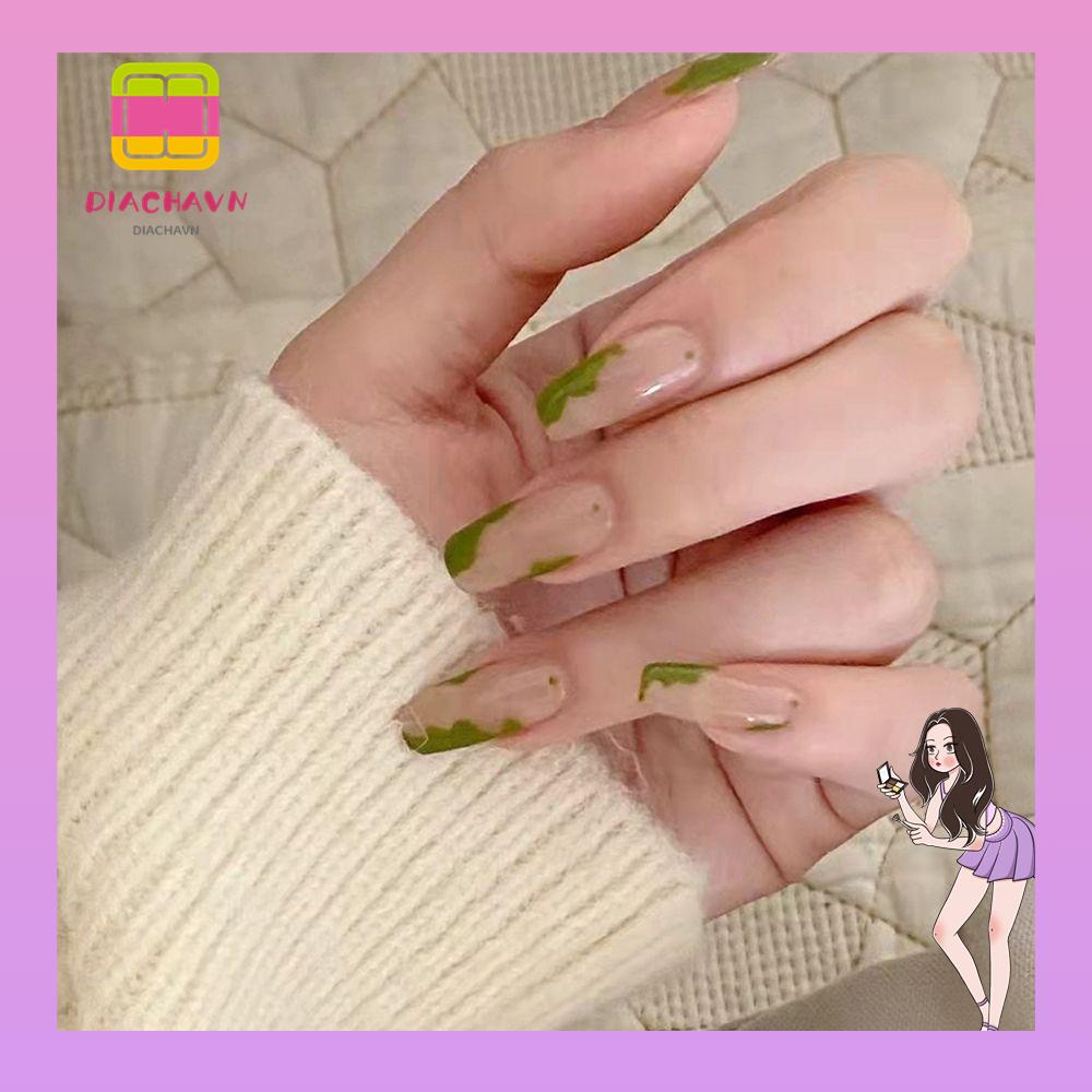 Hộp 24 Móng Tay Giả Dạng Nhấn Tiện Dụng