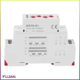 Grt8-S1 Mini Asymmetric Cycle Timer On/Off Repeat Time Relay Ac 240V Wide Delay Range [B/9]
