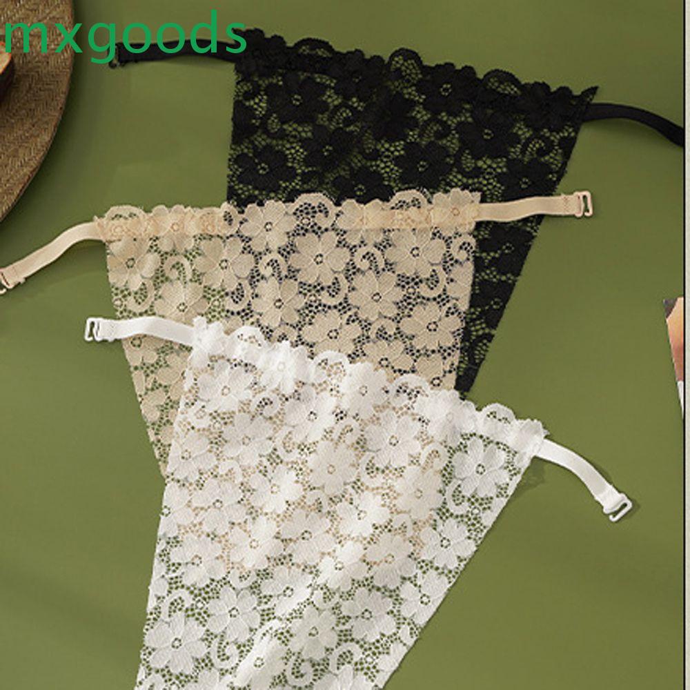 Mxgoods Áo Ống Ren Hoa Quấn Ngực Có Thể Điều Chỉnh Thoải Mái Dễ Dàng Phong Cách Hàn Quốc Cho Nữ
