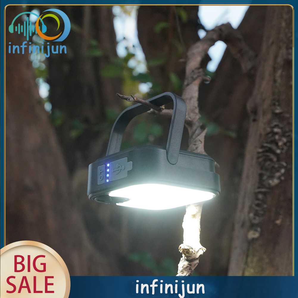 Đèn LED Cắm Trại 3000mAh IP44 Kèm Tay Cầm Tiện Dụng