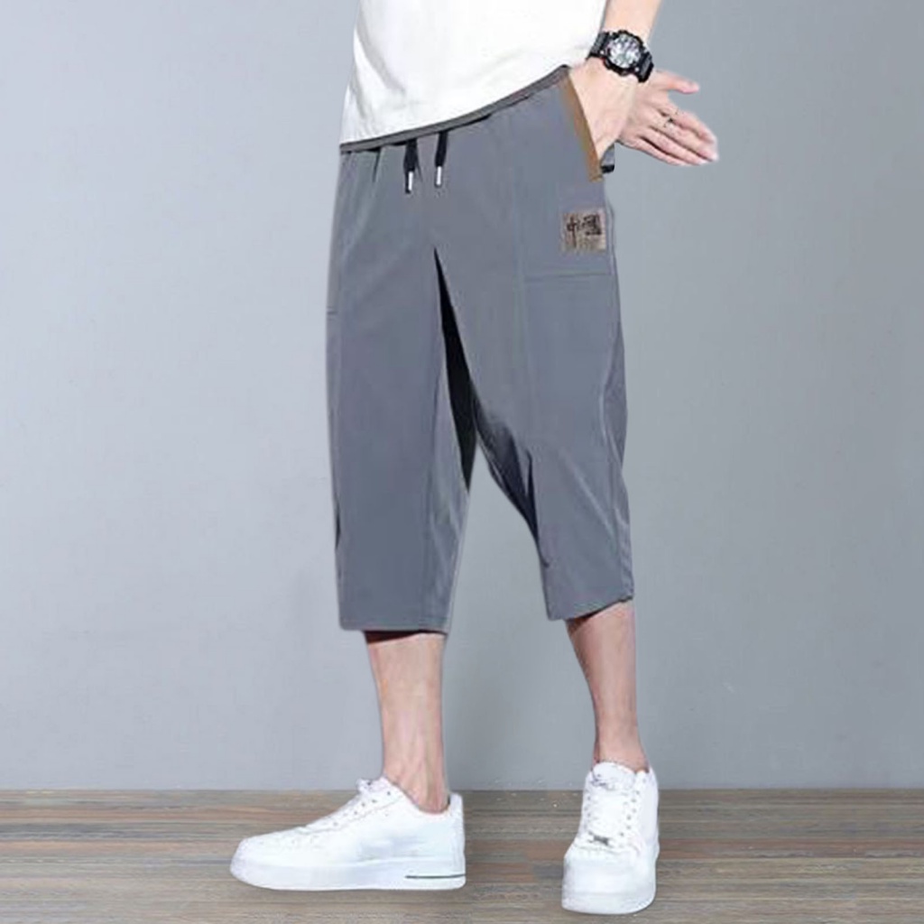 Deepsea1.br Mùa Hè Quần Cắt Xén Eo Thun