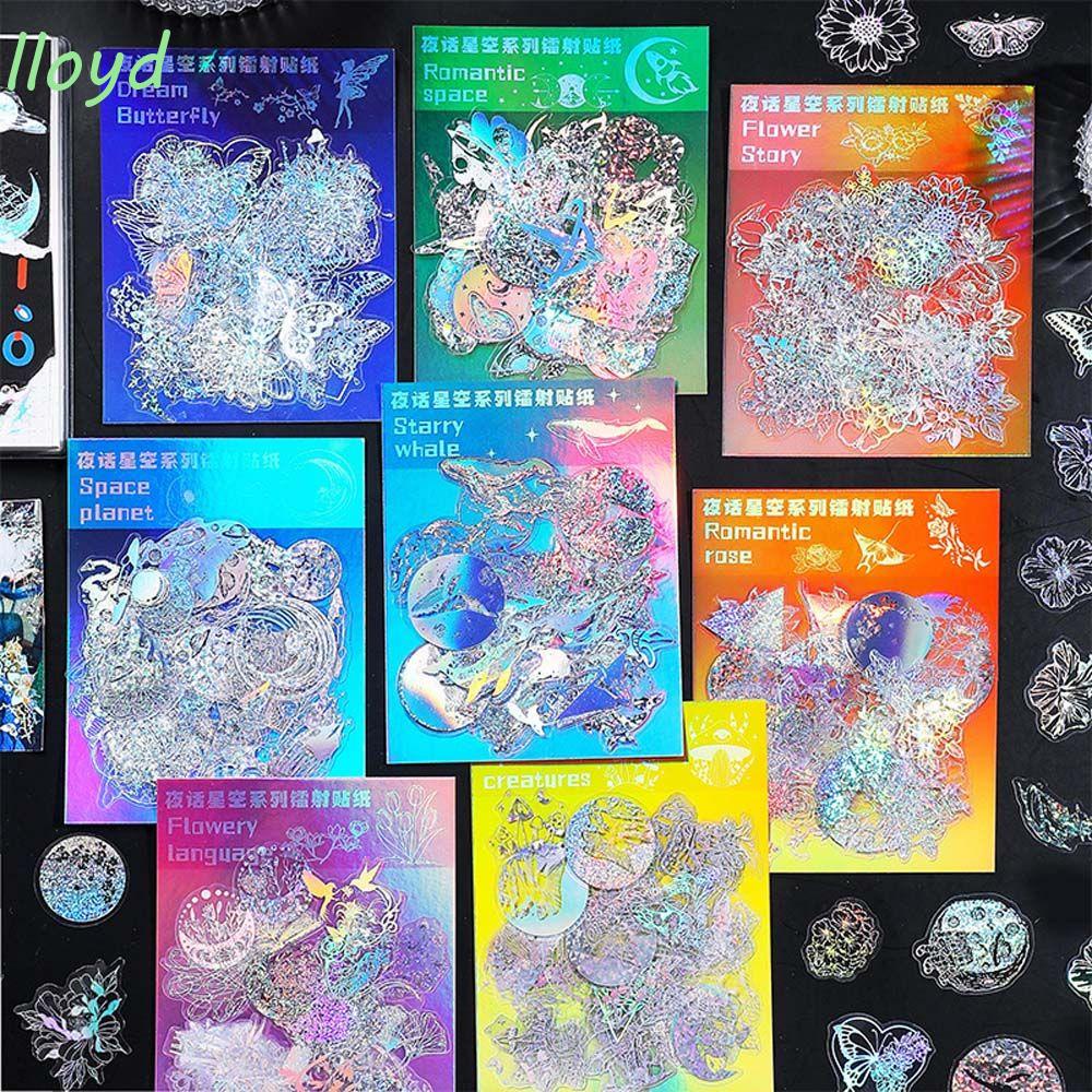 Sticker Dán Trang Trí Sổ Tay Chống Nước Hình Ngôi Sao Nhiều Màu Sắc Dễ Thương