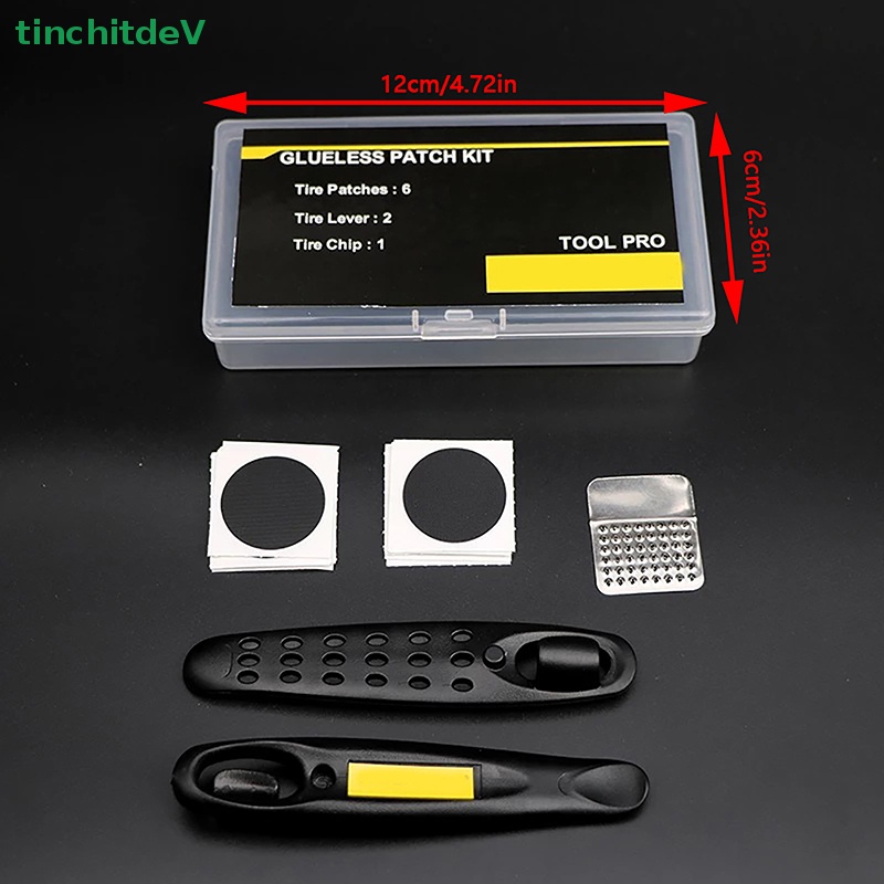 Bộ 10 Miếng Vá Lốp Xe Đạp Không Keo Tiện Lợi