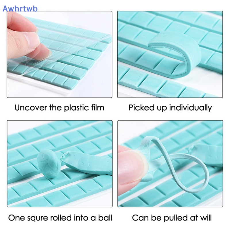 Set 96 Miếng Đất Sét Dán Móng Tay Có Thể Tái Sử Dụng Tiện Lợi Mới