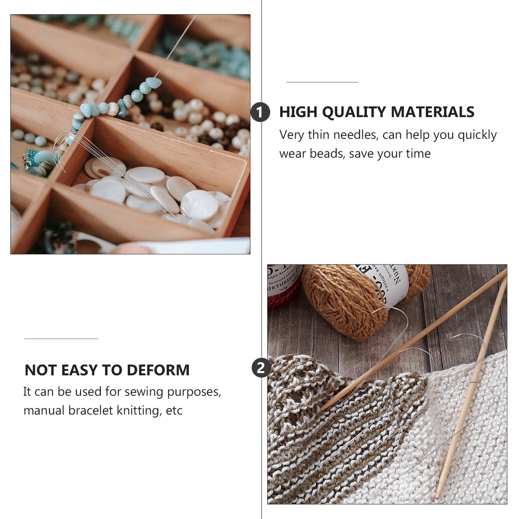 Bộ 4 Dụng Cụ Xỏ Hạt Làm Trang Sức Chuyên Dụng