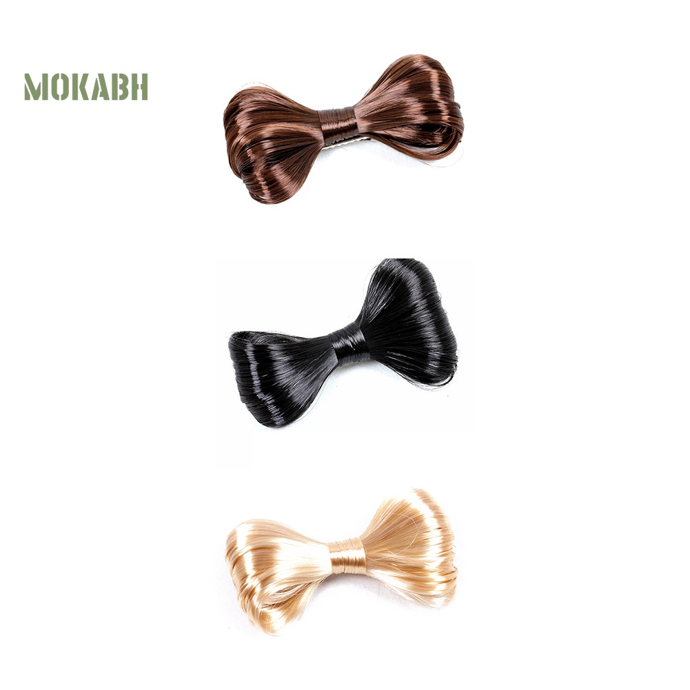 Kẹp Tóc Mỏ Vịt Bằng Sợi Tổng Hợp Đính Nơ Thời Trang Cho Nữ