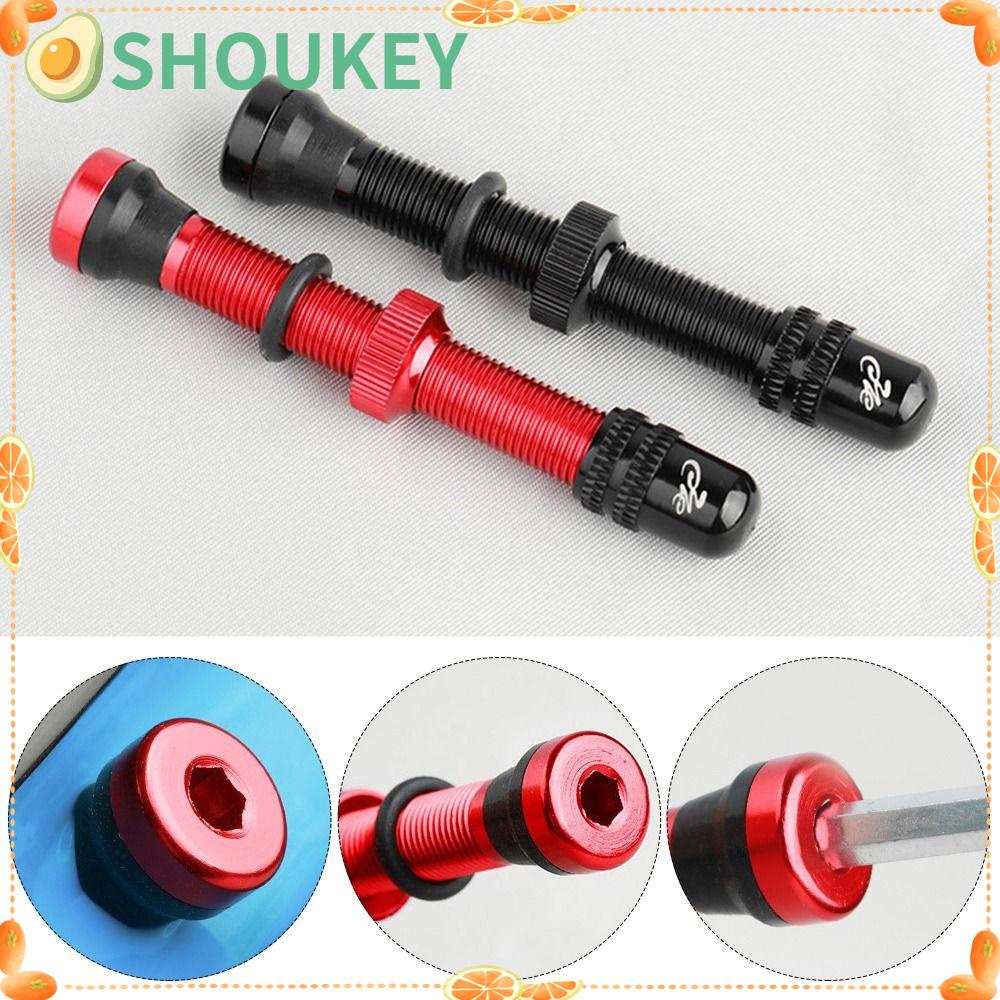 1 Bộ Van Schrader A / V Hợp Kim Nhôm 60mm Cho Xe Đạp