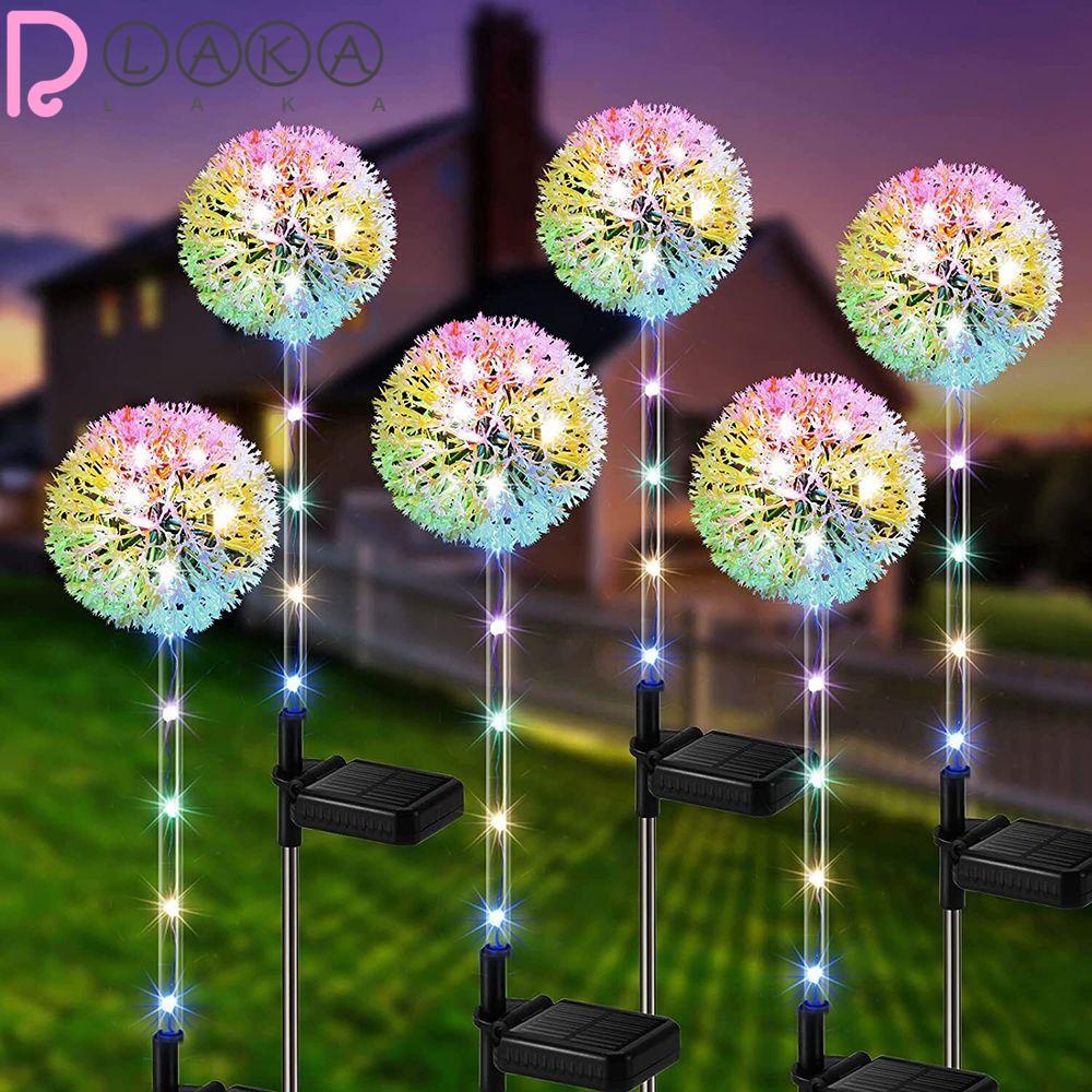 Đèn LED Năng Lượng Mặt Trời Trang Trí Sân Vườn Hình Hoa Bồ Công Anh