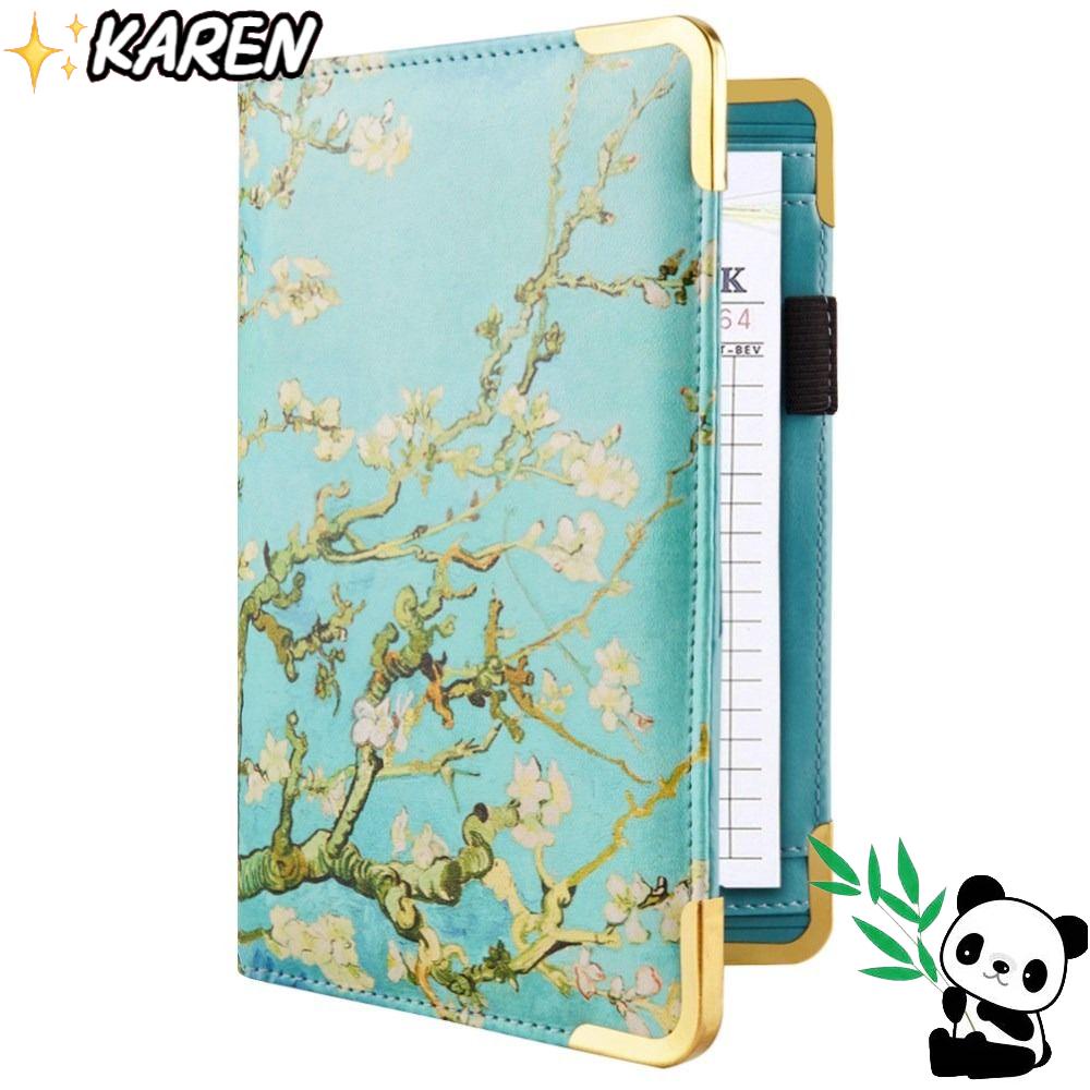 Sổ Tay KAREN Server Bằng Da PU Cho Bồi Bàn