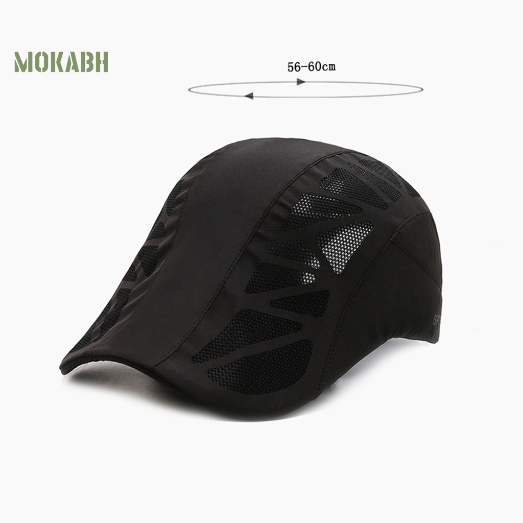 Mũ Lưỡi Trai Chống Nắng Phối Lưới Thoáng Khí Nhanh Khô Thời Trang Mùa Hè Cho Nam