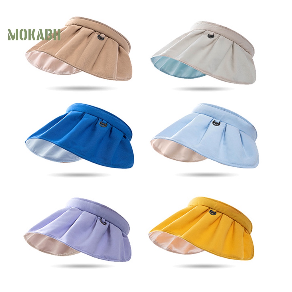 Nón Rộng Vành Chống Tia UV Bằng Chất Liệu Cotton Mềm Mại Dùng Khi Đi Cắm Trại Dành Cho Nữ