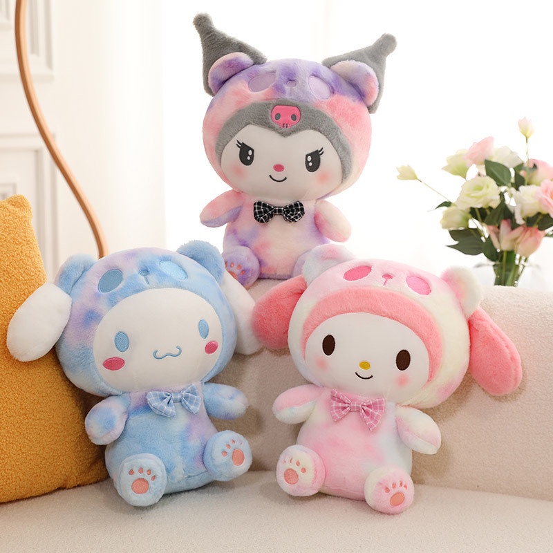 SANRIO Thú Nhồi Bông Hình Kuromi Melody Nhiều Màu Sắc Dễ Thương