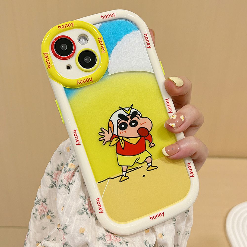 Ốp Điện Thoại TPU Mềm Chống Sốc In Hình Hoạt Hình Dễ Thương Cho IPhone 11 14 13 12 Pro Max