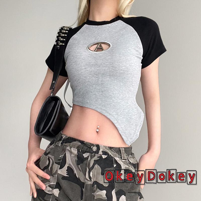 Áo Crop Top Kiểu Cách Thời Trang Mùa Hè Cho Nữ