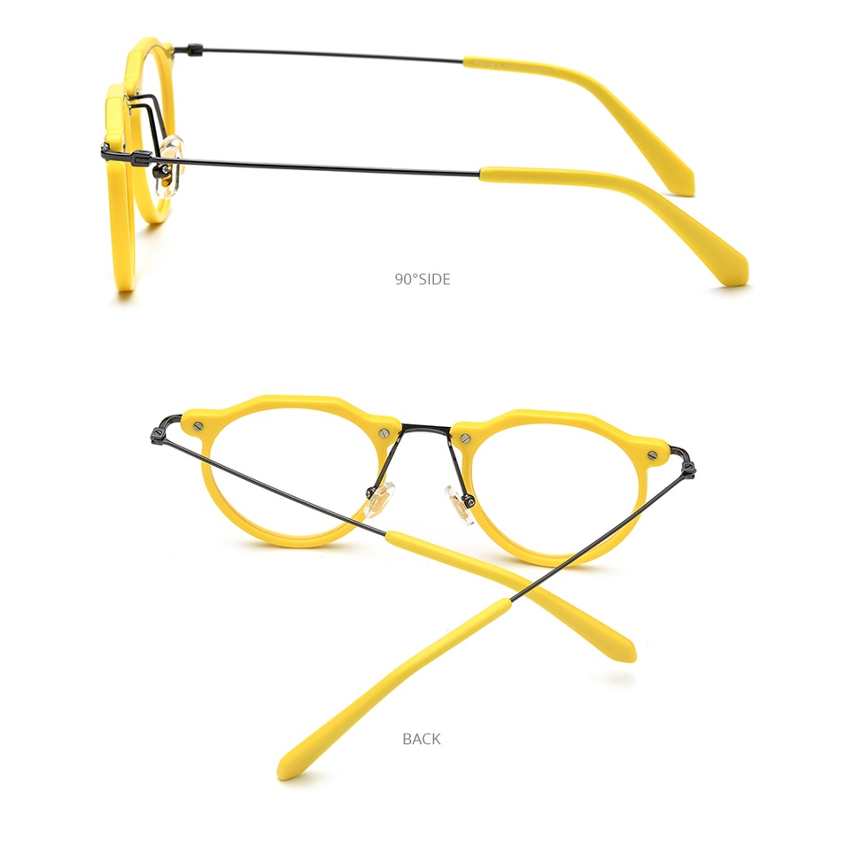 Kính Mát Gọng Tròn Bằng Titan Phong Cách Retro Thời Trang Cho Nam Nữ