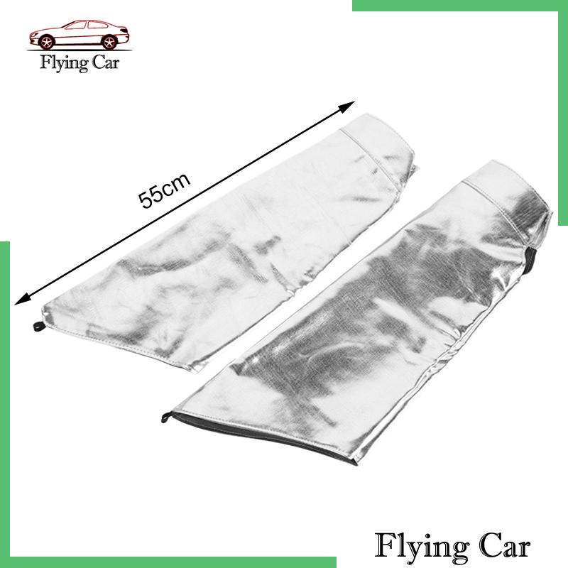 Set 2 Tạp Dề Lá Nhôm Bảo Vệ Chân Dùng Trong Phòng Thí Nghiệm / Cá